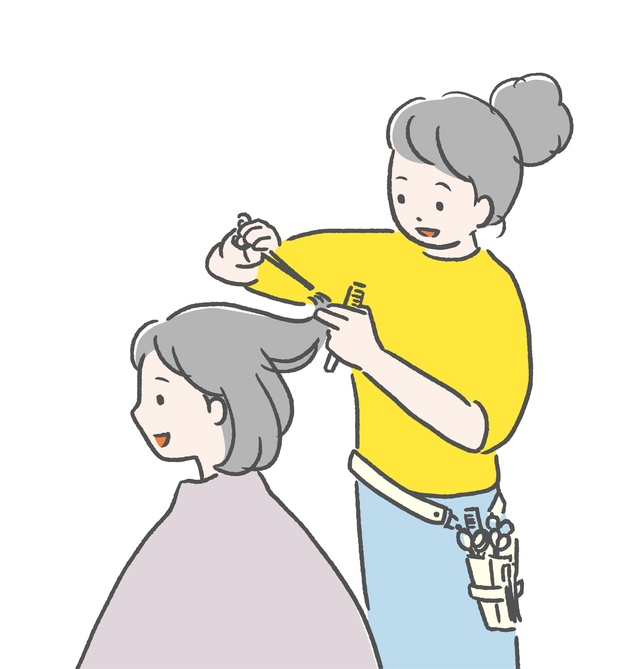 コスタヘアで働くスタイリスト